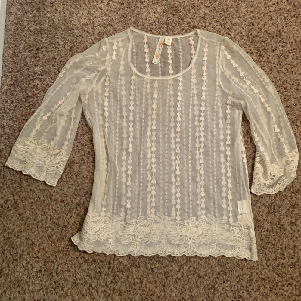 See-through top